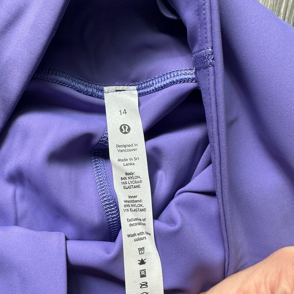 NWT Lululemon Base Pace High-Rise Shorts 6” - Picture 4 of 5